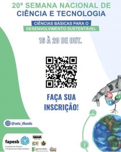 I Semana de Ciência e Tecnologia do IFBA-Jequié